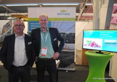 Jan van de Ven and Jeroen van den Hout of Aelmans, total supplier in the field of advice and design of greenhouse construction.
